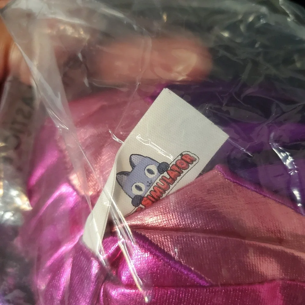 Pet Simulator X Dark Matter Metallic Pink Pig Plush 6